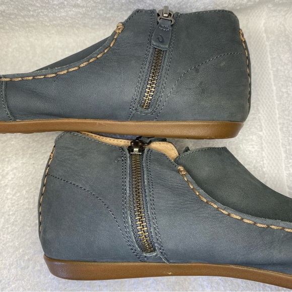 OLUKAI Women's WALI Shoe Charcoal Grey US Size 7.5 / EU 37.5 Moccasin Boot - Picture 12 of 15